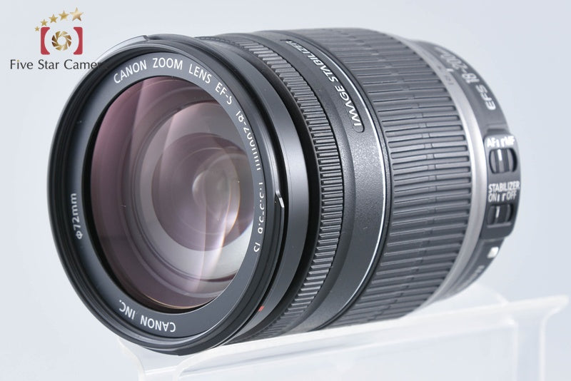 Canon EF-S 18-200mm f/3.5-5.6 IS from Japan