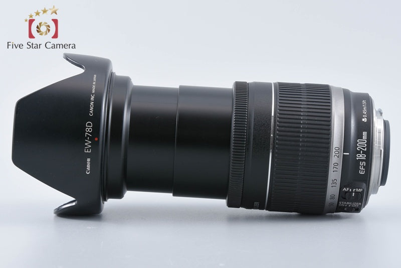 Canon EF-S 18-200mm f/3.5-5.6 IS from Japan