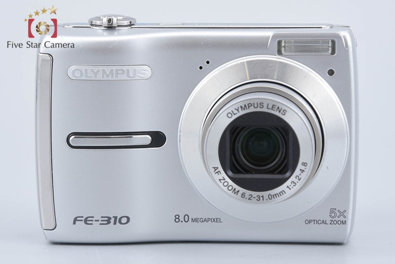 Olympus Camedia FE-310 Silver 8.0 MP Digital Camera from Japan