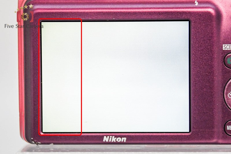 Nikon COOLPIX S3500 Strawberry Pink 20.0 MP Digital Camera from Japan