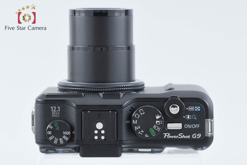 Canon PowerShot G9 Black 12.1 MP Digital Camera from Japan