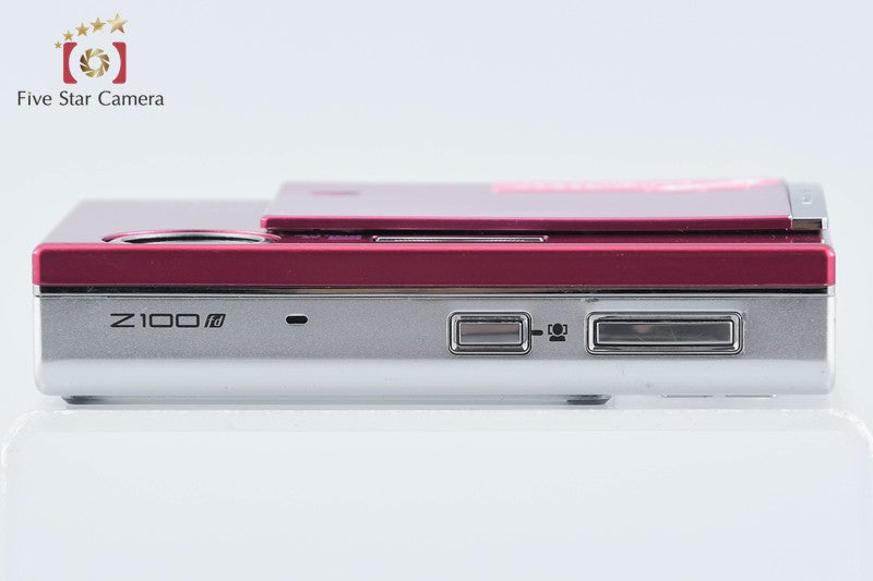 Fujifilm FinePix Z100fd Pink 8.0 MP Digital Camera from Japan