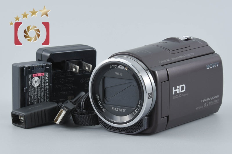 SONY HANDYCAM HDR-CX535 Brown Video Camera [Japanese Language Only] from Japan
