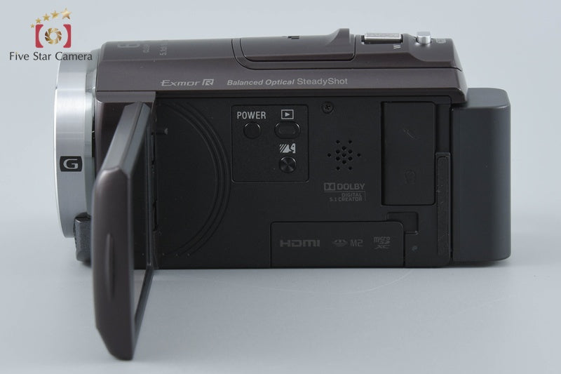SONY HANDYCAM HDR-CX535 Brown Video Camera [Japanese Language Only] from Japan