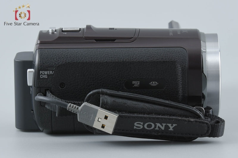 SONY HANDYCAM HDR-CX535 Brown Video Camera [Japanese Language Only] from Japan