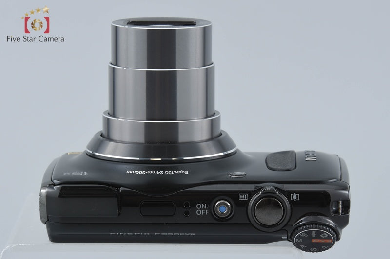 Fujifilm FinePix F300EXR Black 12.0 MP Digital Camera w/ Box from Japan