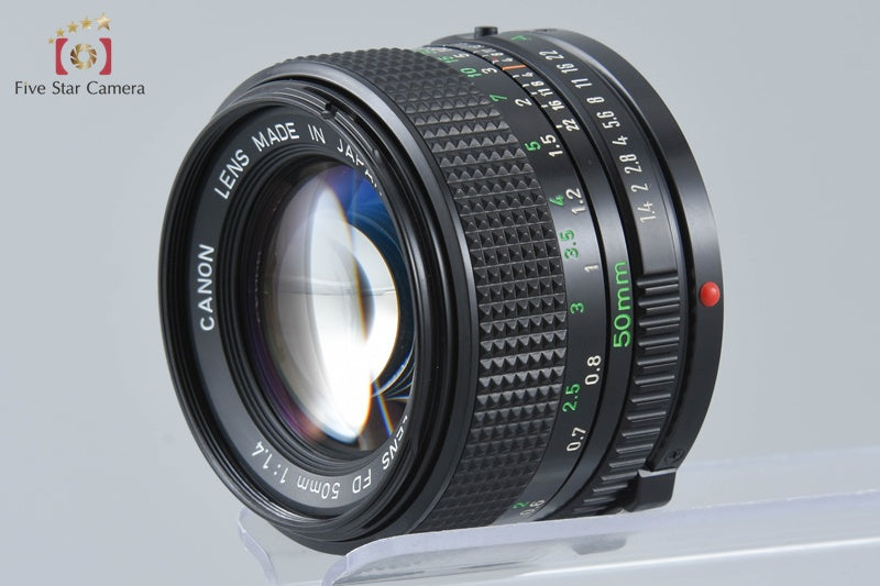 Canon New FD 50mm f/1.4 from Japan