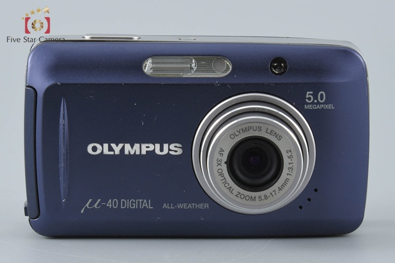 Olympus μ-40 DIGITAL Eclipse Knight 5.0 MP Digital Camera from Japan