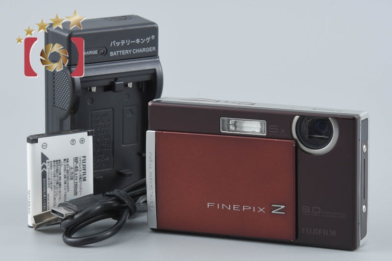 Fujifilm FinePix Z100fd Brown 8.0 MP Digital Camera from Japan