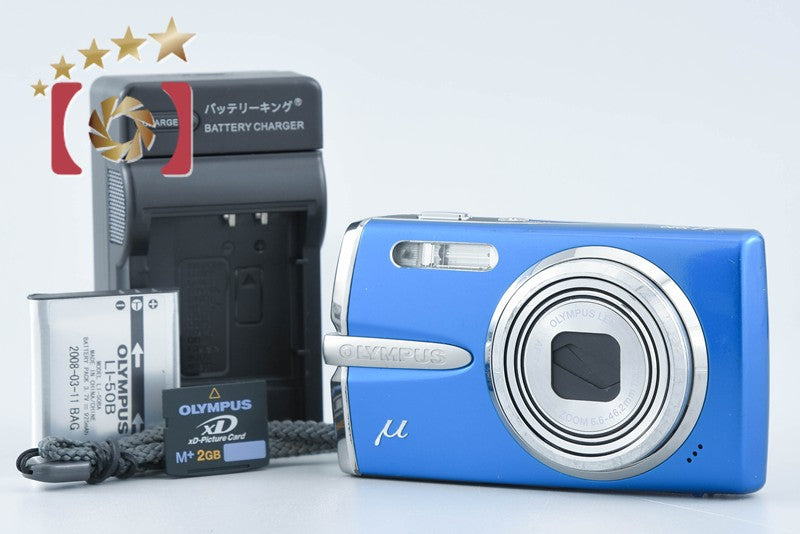 Olympus μ1020 Royal Blue 10.1 MP Digital Camera from Japan