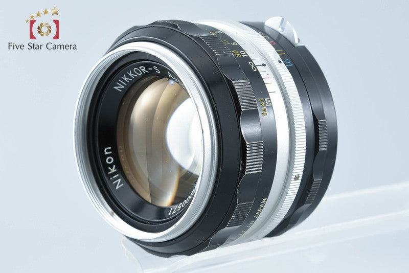 Nikon NIKKOR-S Auto 50mm f/1.4 Non Ai Lens