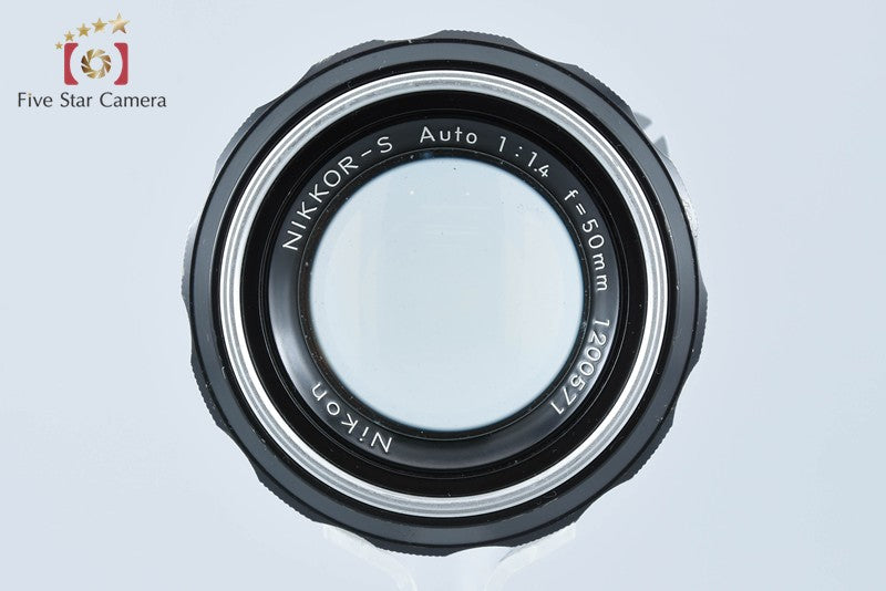 Nikon NIKKOR-S Auto 50mm f/1.4 Non Ai Lens