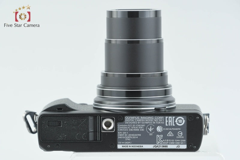 Olympus Stylus SH-1 Black 16.0 MP Digital Camera from Japan