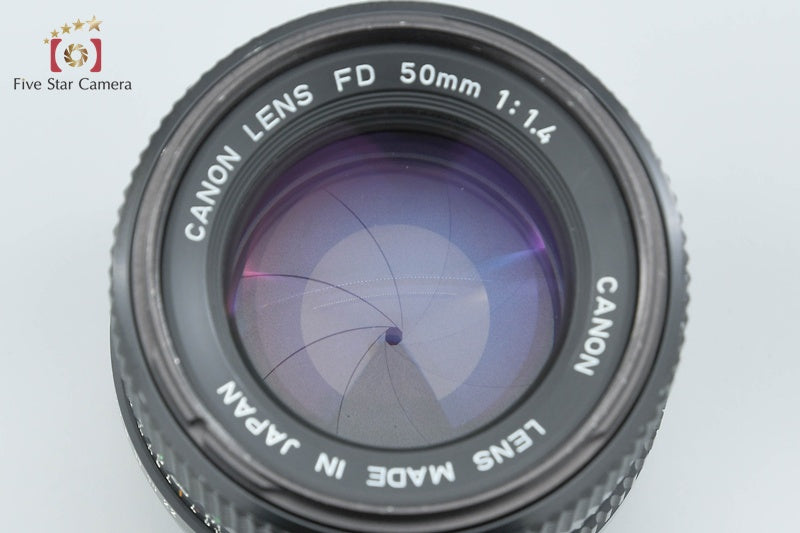 Canon New FD 50mm f/1.4 from Japan
