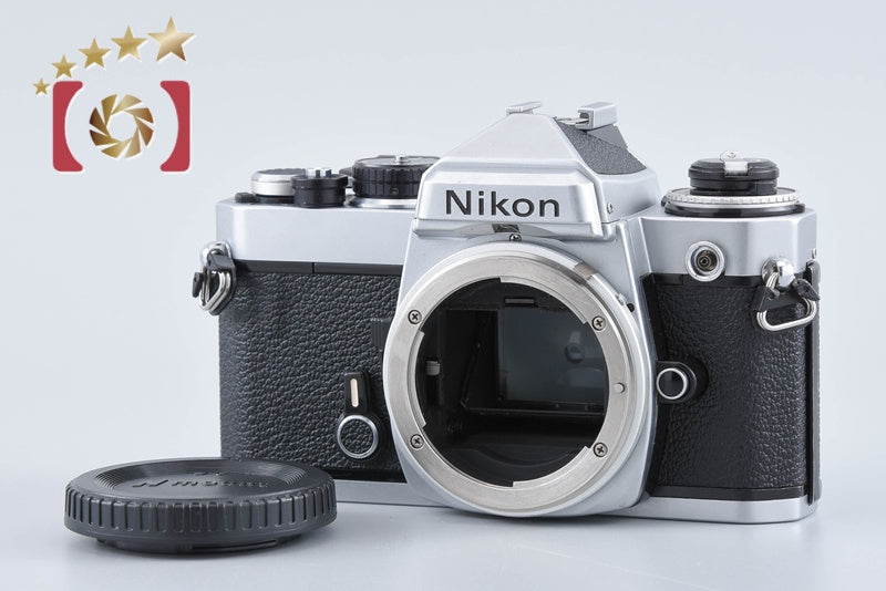 Nikon FE Silver 35mm SLR Film Camera Body from Japan