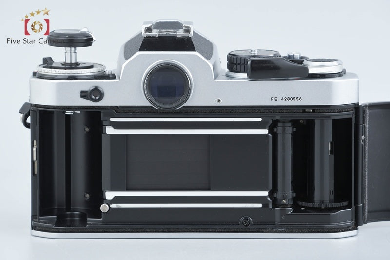 Nikon FE Silver 35mm SLR Film Camera Body from Japan