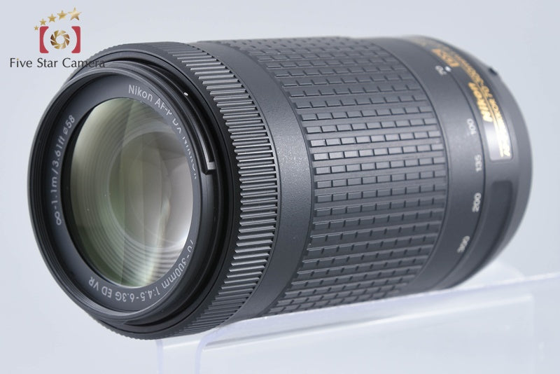 Nikon AF-P DX NIKKOR 70-300mm f/4.5-6.3 G ED VR from Japan