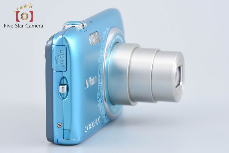 Nikon COOLPIX S3500 Oriental Blue 20.0 MP Digital Camera from Japan