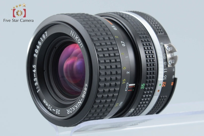 Nikon Ai-S Zoom NIKKOR 35-70mm f/3.3-4.5 from Japan