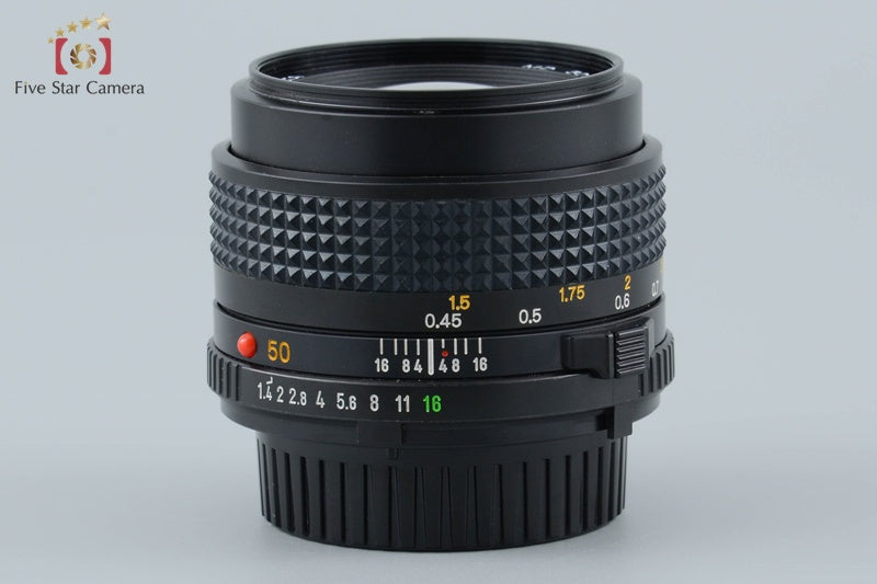 Minolta New MD 50mm f/1.4 from Japan