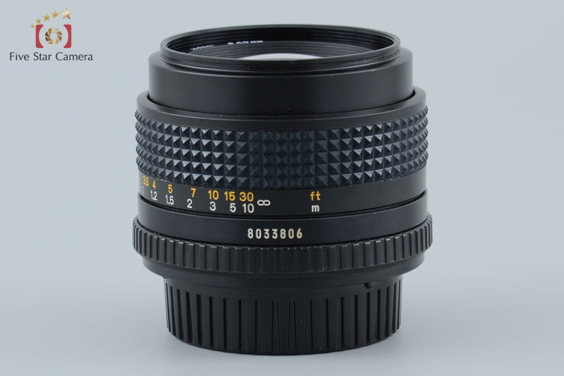 Minolta New MD 50mm f/1.4 from Japan