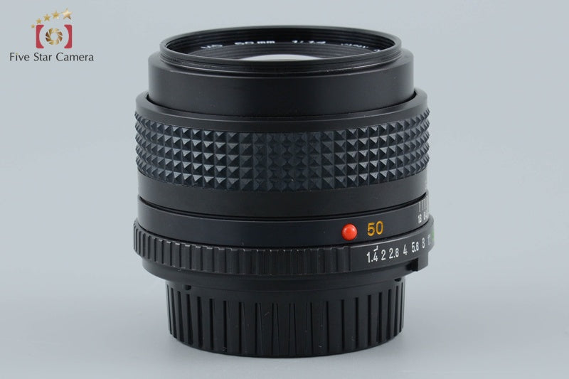 Minolta New MD 50mm f/1.4 from Japan