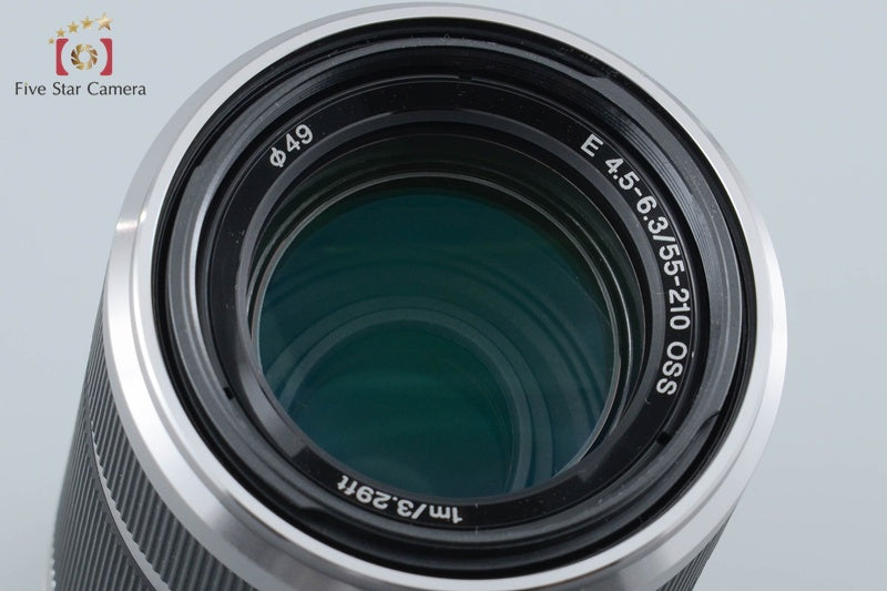 SONY E 55-210mm f/4.5-6.3 OSS Silver SEL55210 from Japan