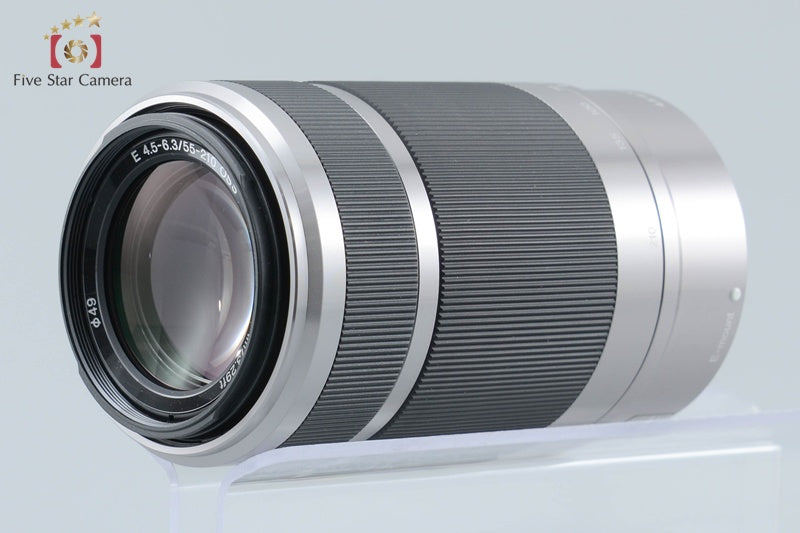 SONY E 55-210mm f/4.5-6.3 OSS Silver SEL55210 from Japan