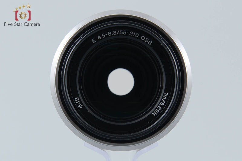 SONY E 55-210mm f/4.5-6.3 OSS Silver SEL55210 from Japan