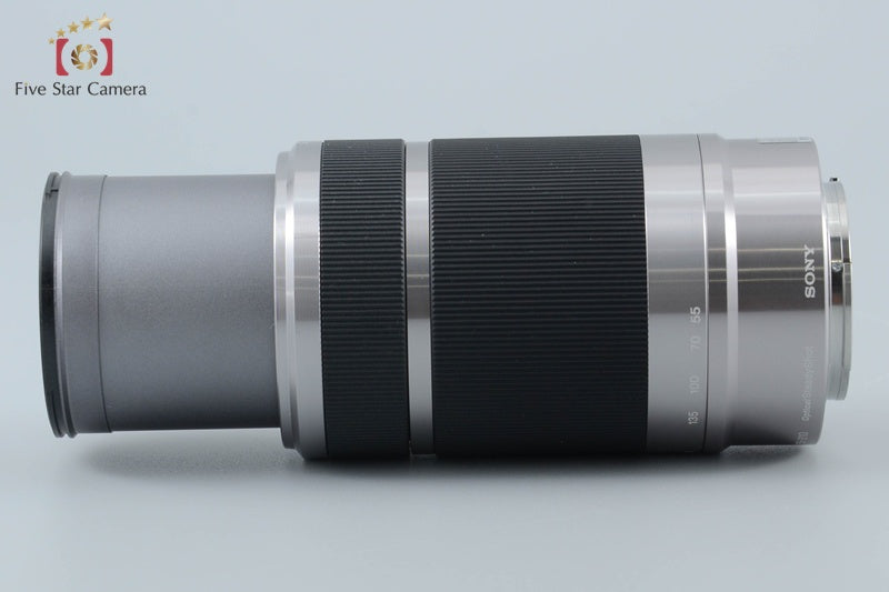 SONY E 55-210mm f/4.5-6.3 OSS Silver SEL55210 from Japan