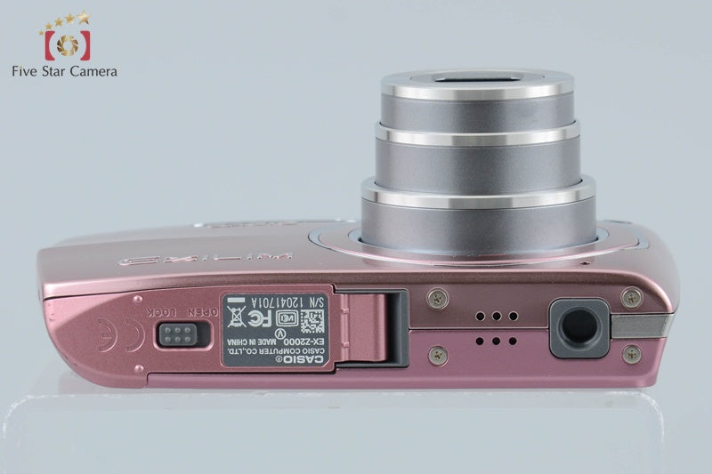 CASIO EXILIM ZOOM EX-Z2000 Pink 14.1 MP Digital Camera from Japan