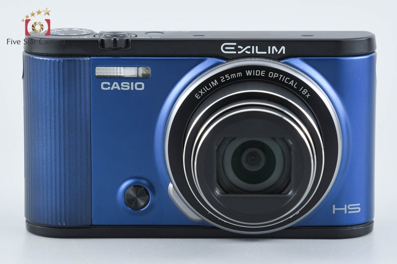 CASIO HIGH SPEED EXILIM EX-ZR1600 Blue 16.1 MP Digital Camera from Japan