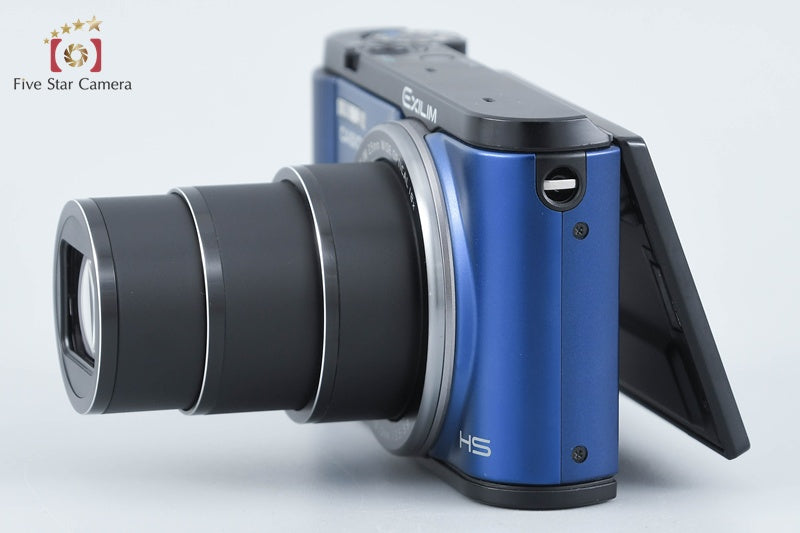 CASIO HIGH SPEED EXILIM EX-ZR1600 Blue 16.1 MP Digital Camera from Japan
