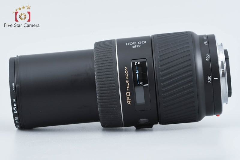 Minolta AF APO TELE ZOOM 100-300mm f/4.5-5.6 D Sony / Minolta A Mount from Japan