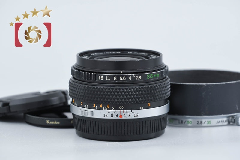 OLYMPUS G.ZUIKO AUTO-W 35mm f/2.8 from Japan