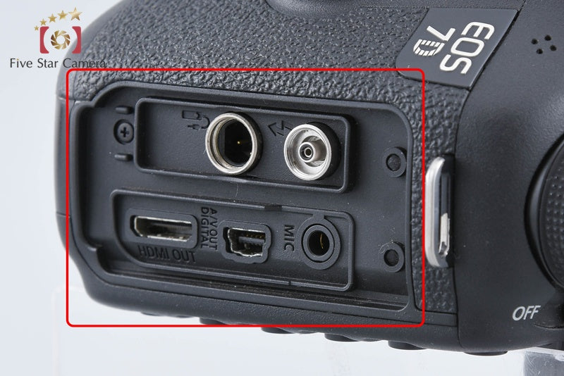 Canon EOS 7D 18.0 MP Digital SLR Camera Body from Japan