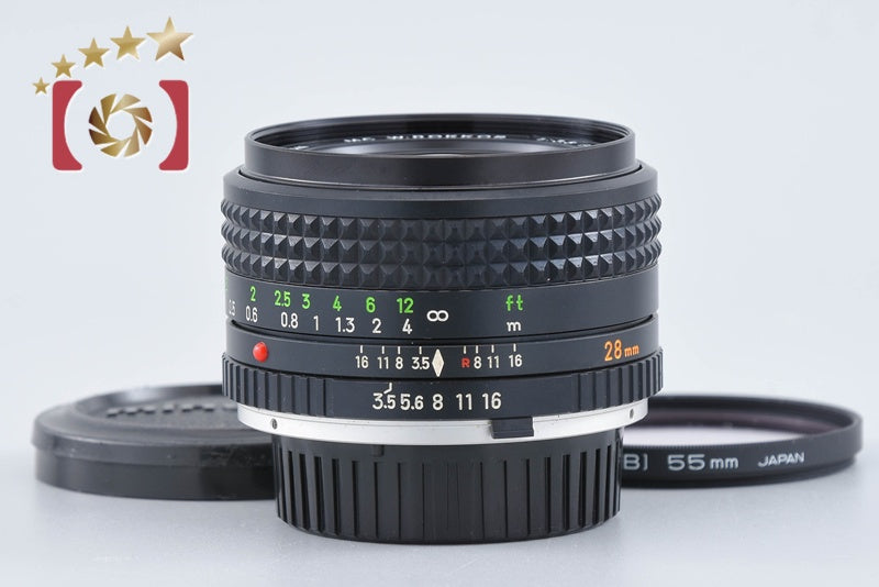 MINOLTA MC W.ROKKOR 28mm f/3.5 from Japan