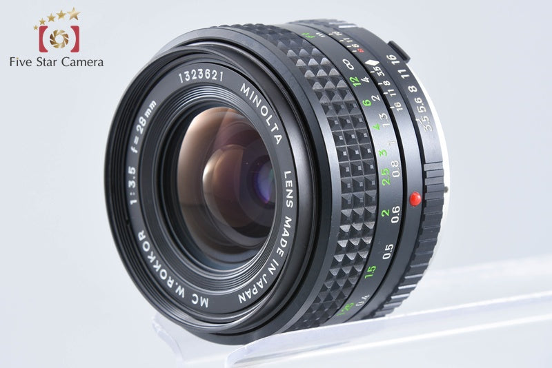MINOLTA MC W.ROKKOR 28mm f/3.5 from Japan