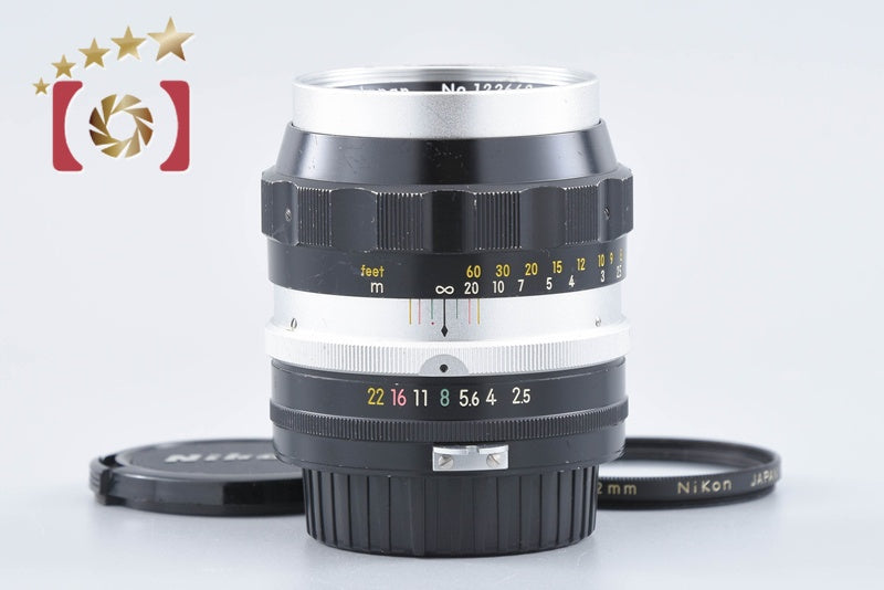 Nikon NIKKOR-P Auto 105mm f/2.5 Non Ai Lens from Japan