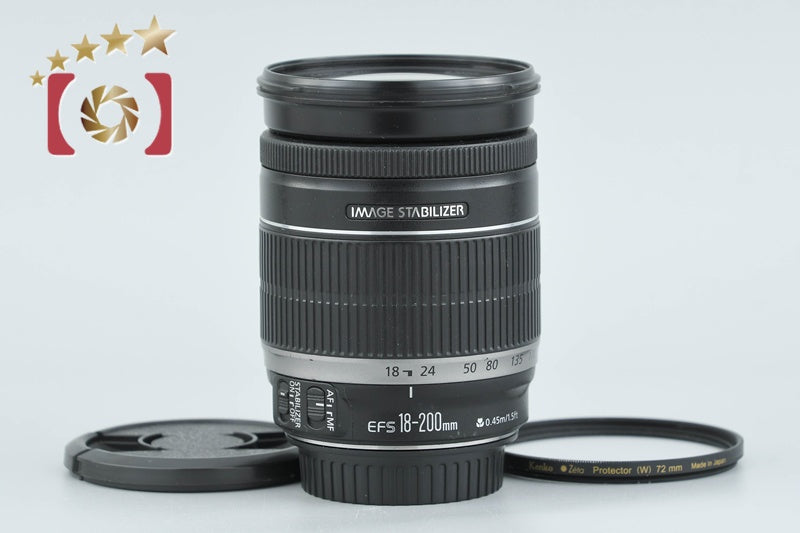 Canon EF-S 18-200mm f/3.5-5.6 IS from Japan