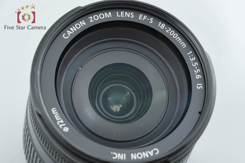 Canon EF-S 18-200mm f/3.5-5.6 IS from Japan