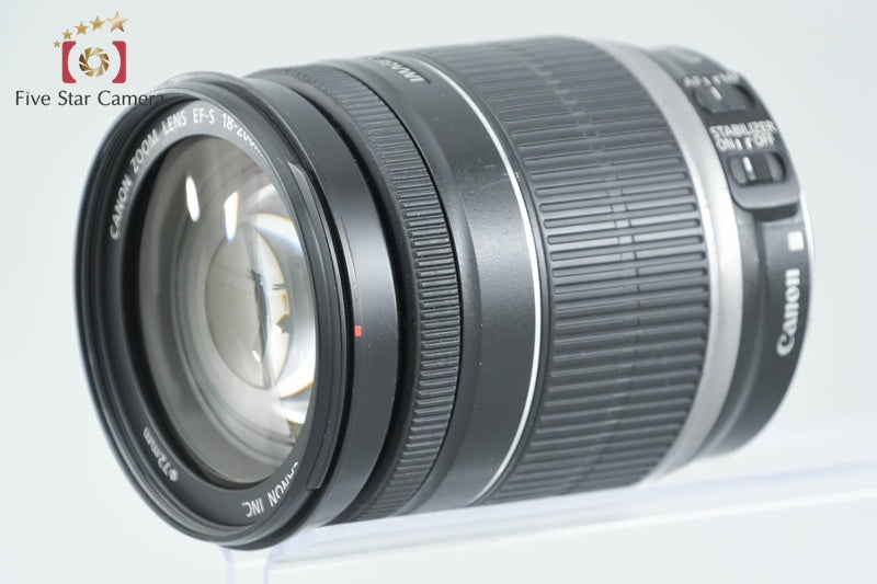 Canon EF-S 18-200mm f/3.5-5.6 IS from Japan