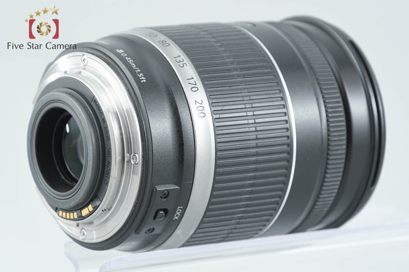 Canon EF-S 18-200mm f/3.5-5.6 IS from Japan