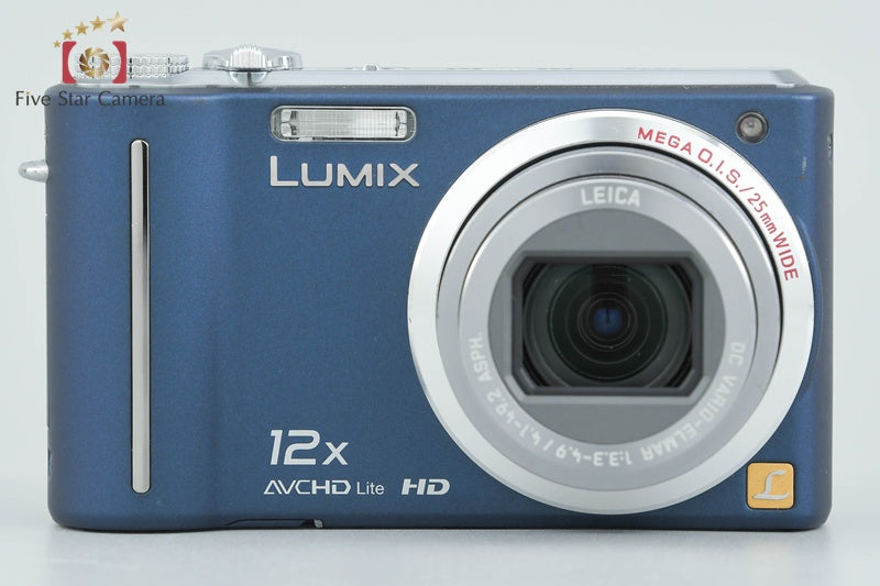 Panasonic LUMIX DMC-TZ7 Blue Digital Camera [Japanese Language Only] from Japan