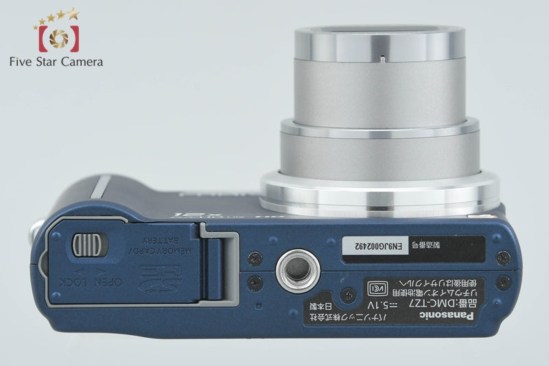 Panasonic LUMIX DMC-TZ7 Blue Digital Camera [Japanese Language Only] from Japan