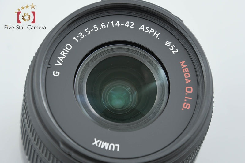 Panasonic LUMIX G VARIO 14-42mm f/3.5-5.6 ASPH MEGA O.I.S. H-FS014042 from Japan