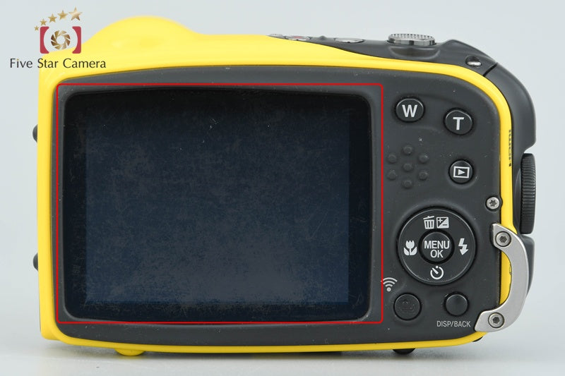 Fujifilm FinePix XP80 Yellow 16.4 MP Digital Camera from Japan
