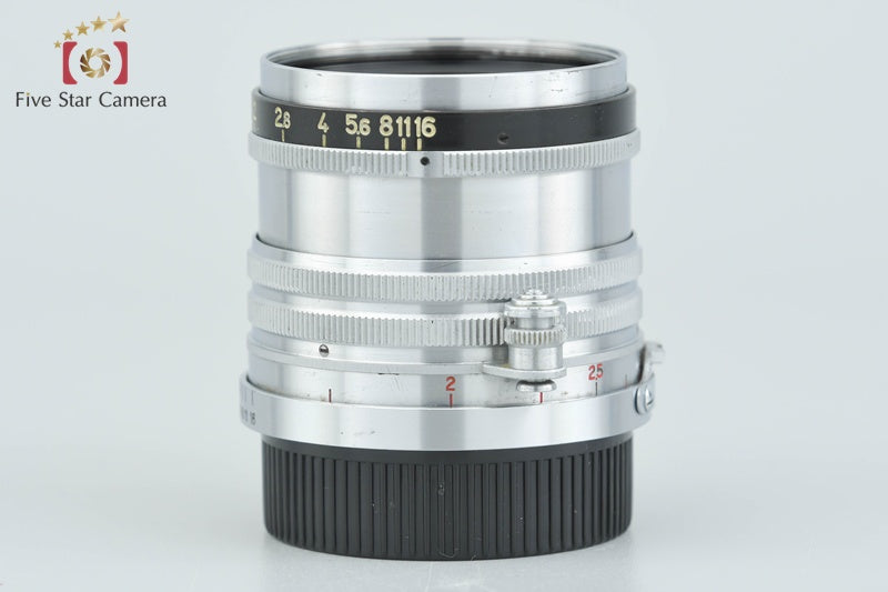 Nikon NIKKOR-H.C 50mm f/2 Black Belt L39 LTM Leica Thread Mount Lens from Japan