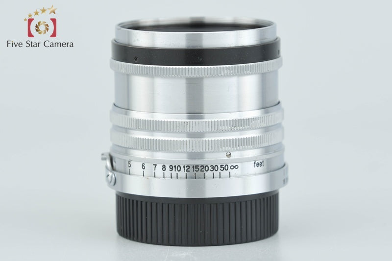 Nikon NIKKOR-H.C 50mm f/2 Black Belt L39 LTM Leica Thread Mount Lens from Japan
