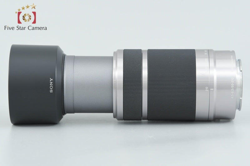 SONY E 55-210mm f/4.5-6.3 OSS Silver SEL55210 from Japan